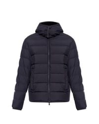 Moncler Blue Down Jacket "Montbrocq" for men