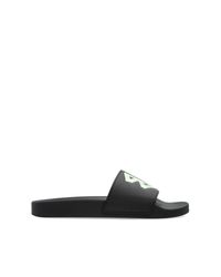 Balenciaga White Rubber Slides 'Pool'