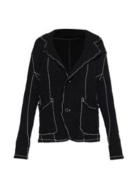 Issey Miyake Black Blazer With Pockets