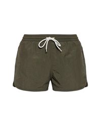 Balmain Green Swim Shorts for men