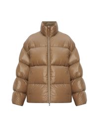 Jil Sander Brown Puffer Jacket