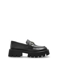 MICHAEL Michael Kors Black "Mondy" Loafers Shoes