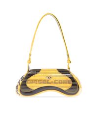 DIESEL Yellow Shoulder Bag Play Crossbody