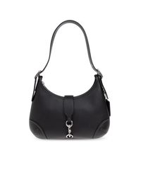 COACH Black 'Hamptons' Hobo Bag