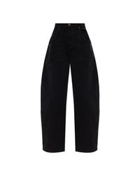 Willy Chavarria Black "Bad Girl" Jeans