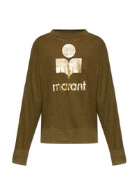 Isabel Marant Green T-Shirt "Klowia"