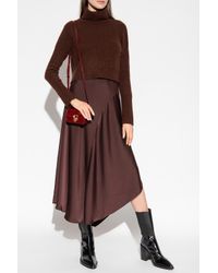 AllSaints Brown 'arta' Dress & Sweater Set