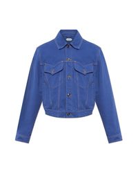 Versace Blue Denim Jacket