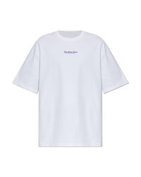 Samsøe & Samsøe White T-Shirt 'Sauni' for men