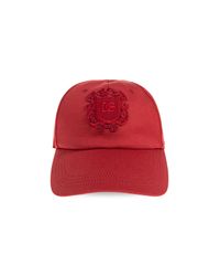 Dolce & Gabbana Red Baseball Cap for men