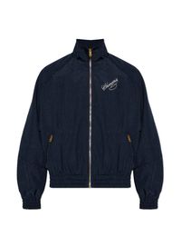 Willy Chavarria Blue 'Ruff Rider Track' Jacket for men