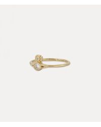 Vivienne Westwood London Orb Ring Gold Tone In Metallic Lyst