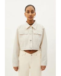 off white linen jacket