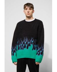 weekday blue flame sweater