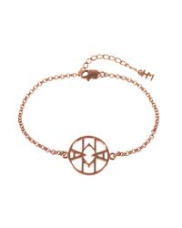 Hoochie Mama - Metallic Mama Rose Gold Bracelet - Lyst