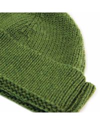 40 Colori Green Solid Wool Fisherman 