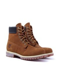 Timberland Leather Rust Nubuck 6-inch Premium Waterproof Boots in Brown for  Men - Lyst