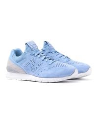 womens new balance pale blue 996 trainers