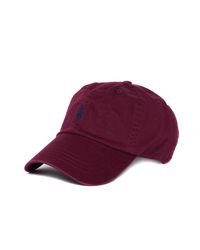 maroon polo hat