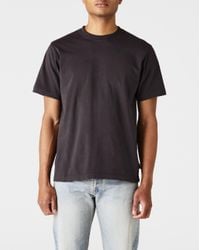 Stussy Pigment Dyed Crew in Black for Men | Lyst