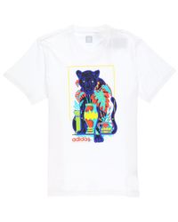 Adidas Originals White Ardmore T-shirt for men