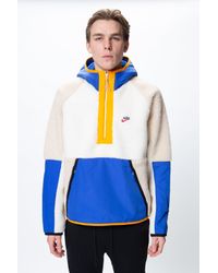 Nike half zip hotsell sherpa hoodie