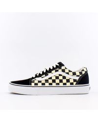 old skool vans primary check