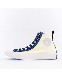 converse unt1tl3d high top blue