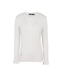 Lauren by Ralph Lauren White Jumper