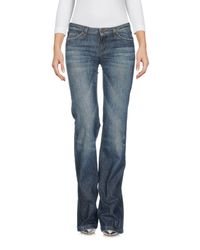 7 For All Mankind Blue Denim Pants