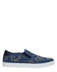 Dolce & Gabbana Blue Low-tops & Sneakers for men