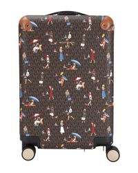 michael kors rolling carry on luggage