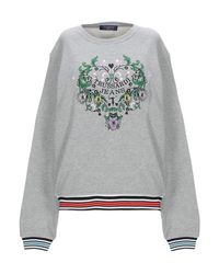 Sweat-shirt Trussardi en coloris Gray