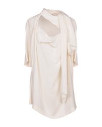 AQUILANO.RIMONDI White Blouse