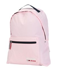 Mochila Tommy Hilfiger de Tejido sintético de color Rosa | Lyst