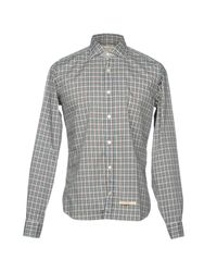 Tintoria Mattei 954 Brown Shirt for men
