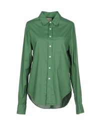 Band of Outsiders Green Shirt