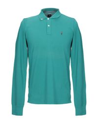 Cooperativa Pescatori Posillipo Green Polo Shirt for men