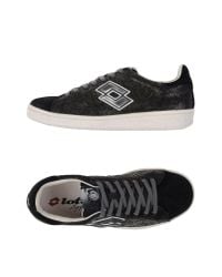 Lotto Leggenda Black Low-tops & Sneakers for men