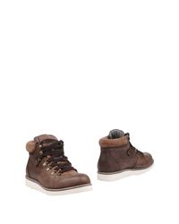Fred Mello Brown Ankle Boots for men
