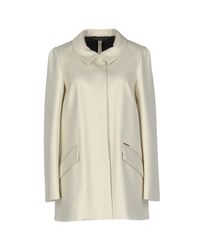 Twin Set White Lange Jacke