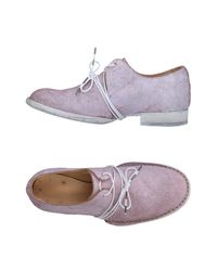 Barny Nakhle Pink Lace-up Shoe