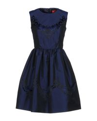 RED Valentino Blue Short Dress