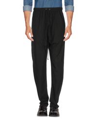 Lost & Found Black Casual Pants for men