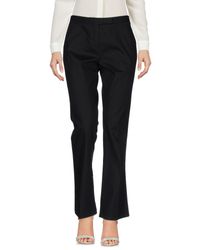Brian Dales Black Casual Pants