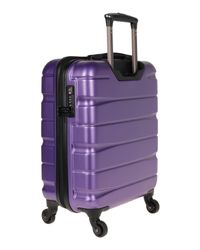Maleta con ruedas Roberto Cavalli de color Morado | Lyst
