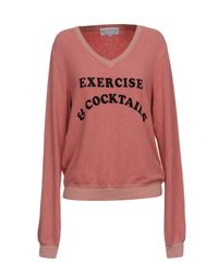 Felpa di Wildfox in Pink