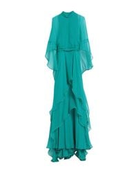 Alberta Ferretti Blue Long Dress