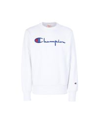 womens white champion jumper