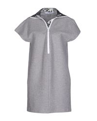 Paco Rabanne Gray Short Dress